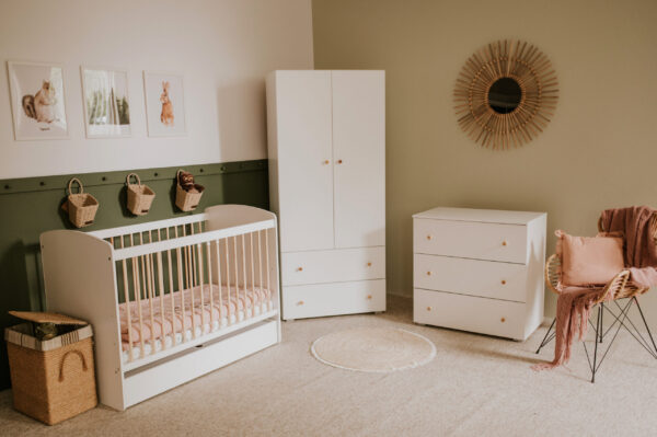 Riidekapp Karolina, valge - Image 3