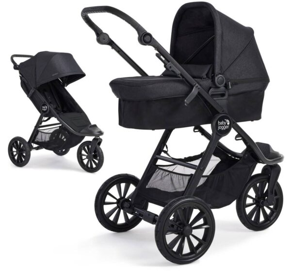 Baby Jogger City Elite 2 jalutuskäru 2in1, Opulent Black