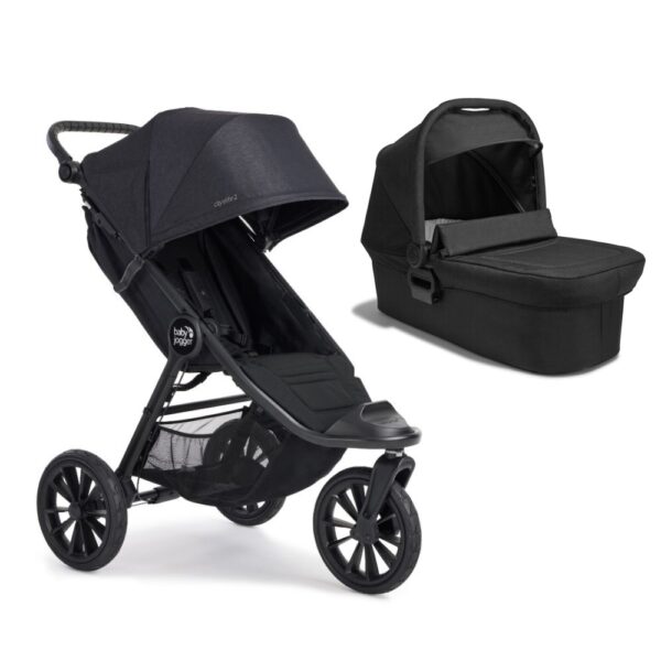 Baby Jogger City Elite 2 jalutuskäru 2in1, Opulent Black — изображение 2