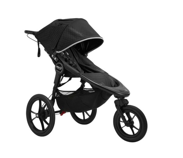 Baby Jogger jalutuskäru Summit X3, Midnight Black — изображение 2