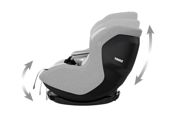 Thule Elm 360° i-Size turvatool + Thule Alfi Isofix alus, Light Grey - Image 5