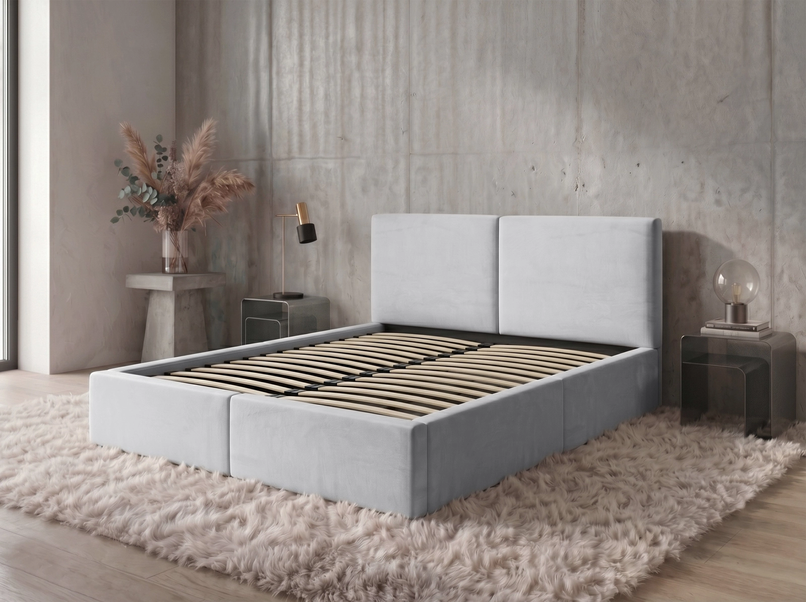 Pesukastiga voodid Hilton 120x200, Hall - Pilt 7
