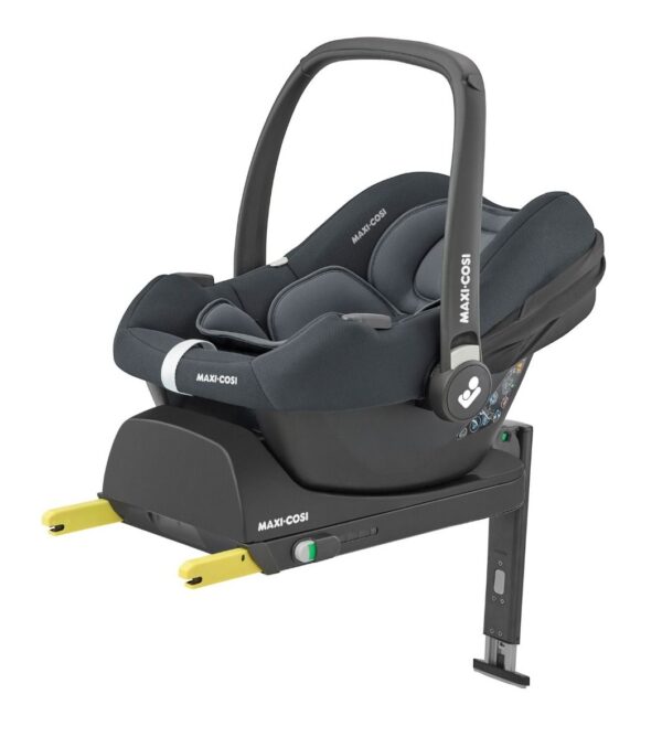 Maxi-Cosi CabrioFix i-Size turvahäll + CabrioFix i-Size ISOFIX alus, Essential Graphite