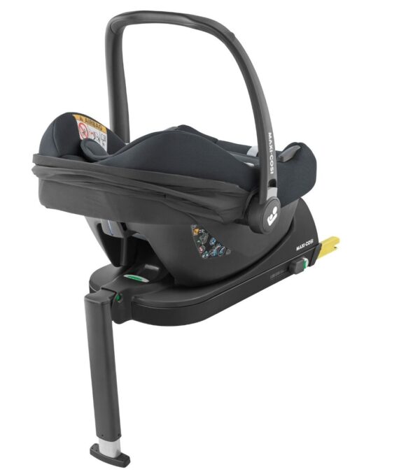 Maxi-Cosi CabrioFix i-Size turvahäll + CabrioFix i-Size ISOFIX alus, Essential Graphite — изображение 2