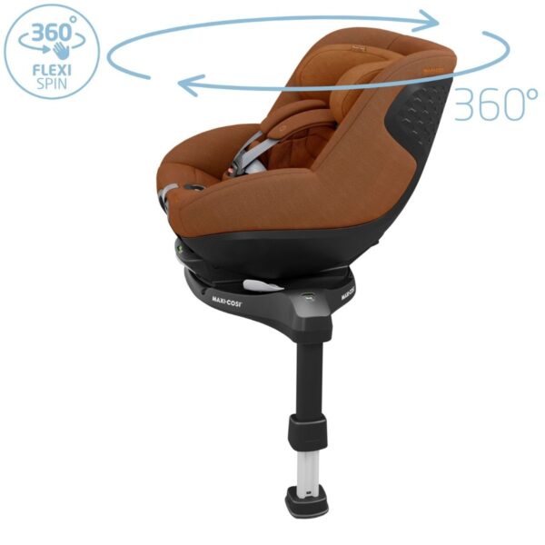 Maxi-Cosi turvatool Pearl 360 Pro + FamilyFix 360 Pro alus, Authentic Cognac