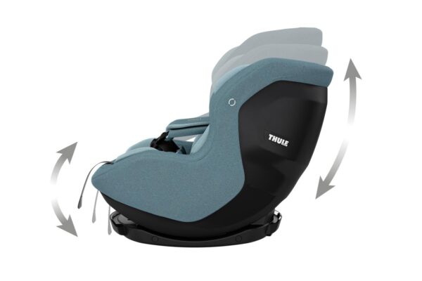 Thule Elm 360° i-Size turvatool + Thule Alfi Isofix alus, Mid Blue — изображение 5