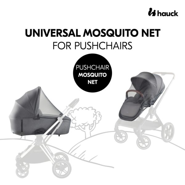 Hauck Universaalne sääsevõrk, Grey — изображение 4