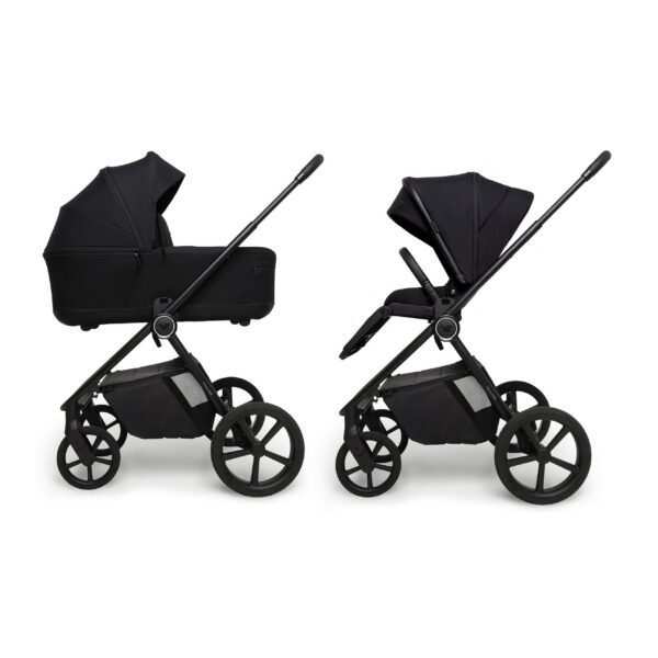 Muuvo ONE jalutuskäru 2in1, Negro