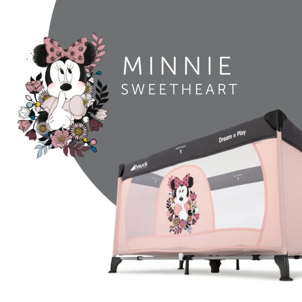 Hauck reisivoodi Dream N Play, Minnie Sweetheart - Image 6