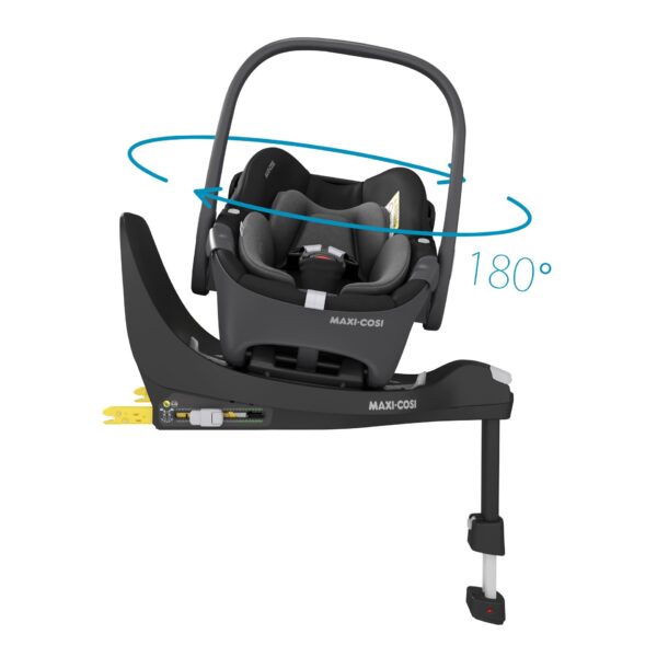 Maxi-Cosi Pebble 360 turvahäll + FamilyFix 360 alus, Essential Black