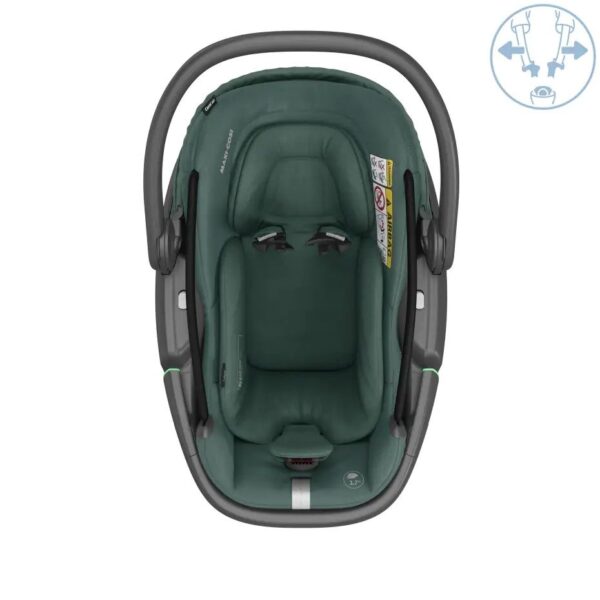 Maxi-Cosi Coral 360 turvahäll + FamilyFix 360 isofix alus, Essential Green - Image 3