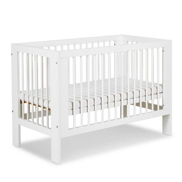 Beebivoodi Olivia 60×120 turvapiirdega, valge