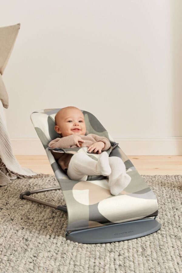 Babybjörn Bouncer Bliss Cotton lamamistool, Khaki-Green — изображение 2