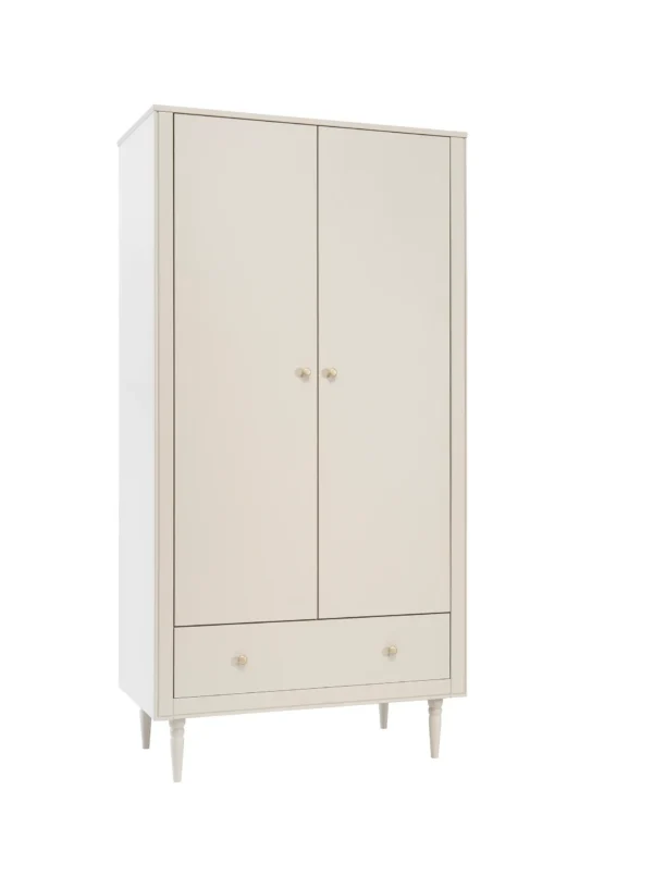 Riidekapp Petite kahe uksega, champagne - Image 2