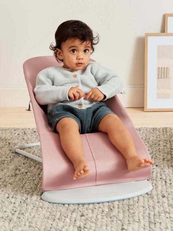 Babybjörn Bouncer Bliss lamamistool Woven Petal, Dusty Pink — изображение 4