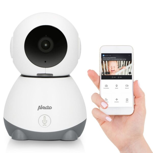 Alecto Smartbaby10 wifi-videomonitor, White