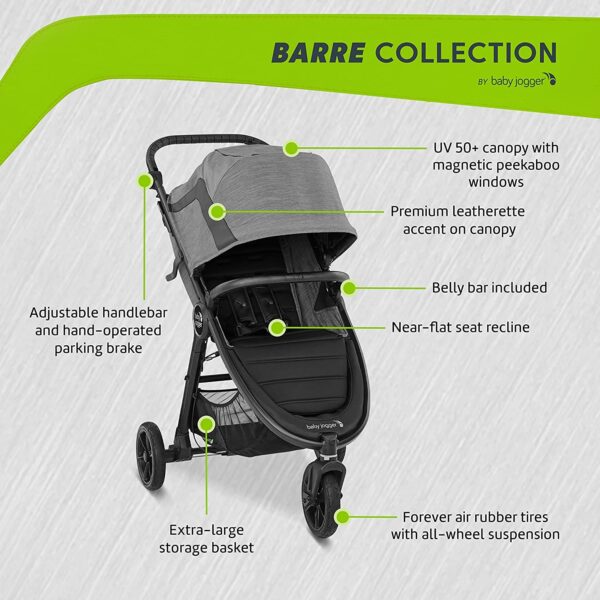 Baby Jogger City Mini GT2 Barre Limited Edition — изображение 9