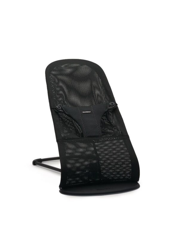 Babybjörn Bouncer Bliss Mesh lamamistool, Black Mesh — изображение 2