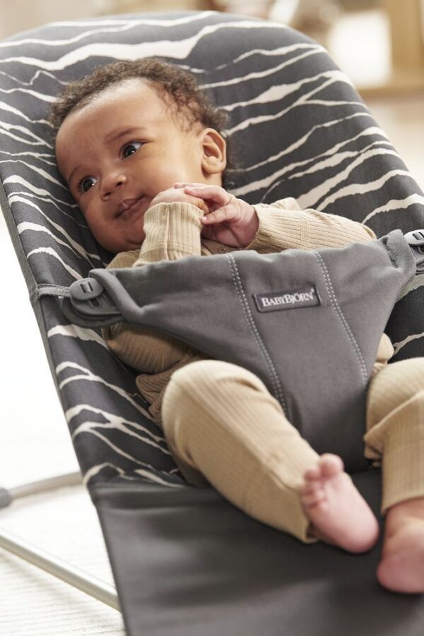 Babybjörn Bouncer Bliss lamamistool, Landscape Anthracite — изображение 2