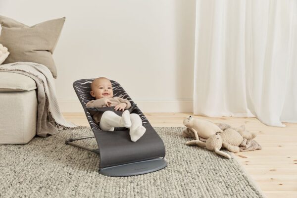 Babybjörn Bouncer Bliss lamamistool, Landscape Anthracite - Image 5