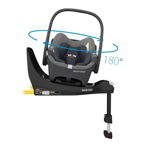 Maxi-Cosi Pebble 360 turvahäll + FamilyFix 360 alus, Select Grey