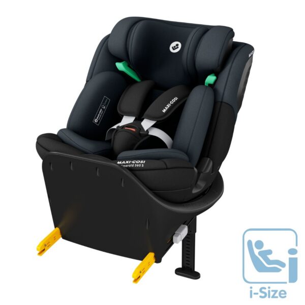 Maxi-Cosi Emerald 360 S turvatool 0-36kg, Tonal Black