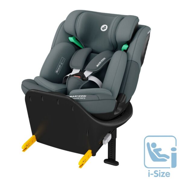 Maxi-Cosi Emerald 360 S turvatool 0-36kg, Tonal Graphite