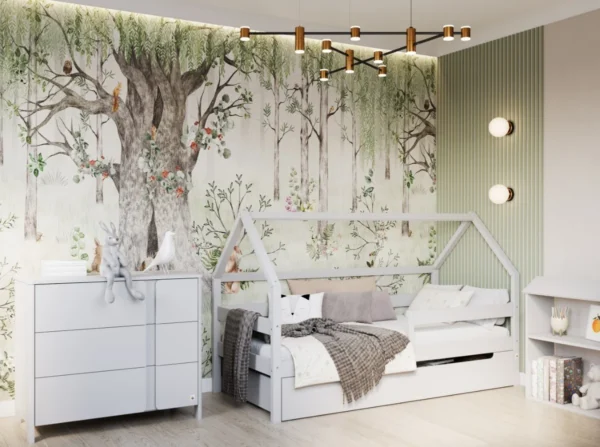 YappyNap voodisahtel/lisavoodi ratastel, light grey - Image 3