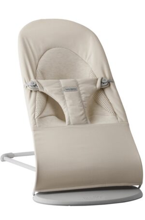 Babybjörn Balance Soft lamamistool, Light Beige Woven-Jersey, Tri-Fabric