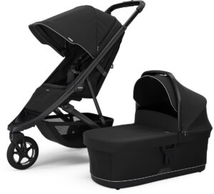 Thule Spring 2 jalutuskäru komplekt 2in1, Black