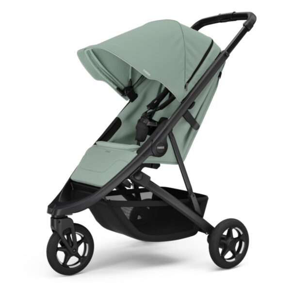 Thule Spring 2 jalutuskäru komplekt 2in1, Mist Green/Black — изображение 2