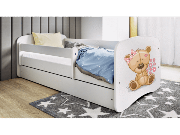 Lastevoodi Shy Teddy Bear voodikastiga 80×160 - Image 4