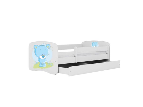 Lastevoodi Blue Teddy Bear voodikastiga 80×160 - Image 2