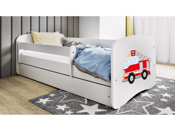 Lastevoodi Fire Department voodikastiga 80×160 - Image 4