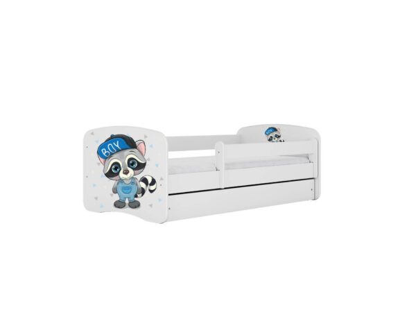 Lastevoodi Raccoon voodikastiga 80×160