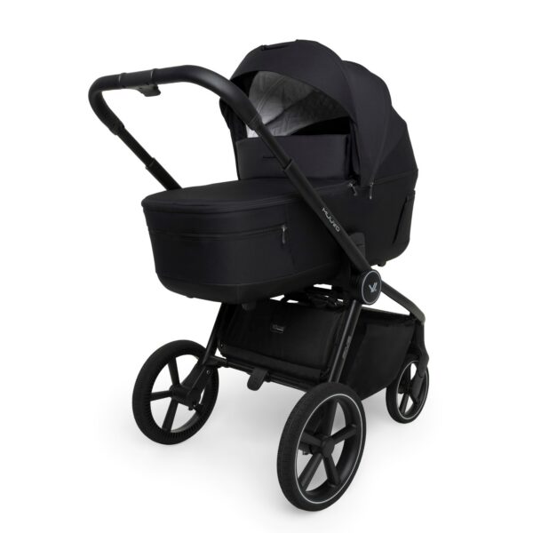 Muuvo Five jalutuskäru 2in1, Classic Black - Image 4
