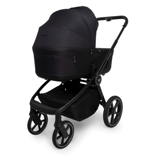 Muuvo Five jalutuskäru 2in1, Classic Black - Image 5