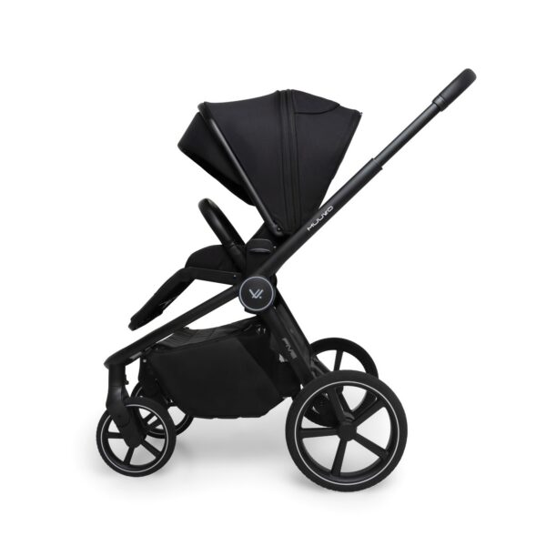 Muuvo Five jalutuskäru 2in1, Classic Black - Image 9