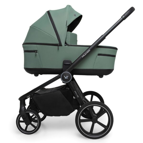 Muuvo Five jalutuskäru 2in1, Pine Green - Image 3