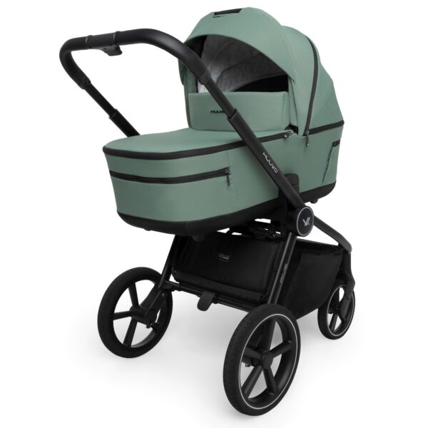 Muuvo Five jalutuskäru 2in1, Pine Green - Image 4