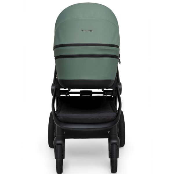 Muuvo Five jalutuskäru 2in1, Pine Green - Image 7
