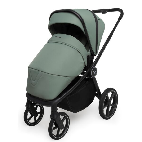 Muuvo Five jalutuskäru 2in1, Pine Green - Image 13