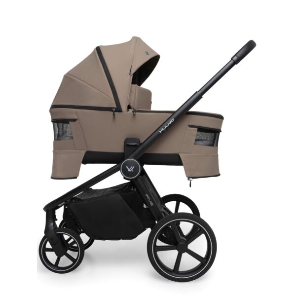 Muuvo Five jalutuskäru 2in1, Mokka - Image 6