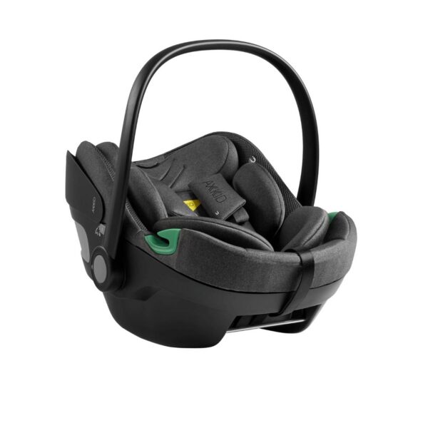 Axkid Gokid i-Size turvahäll 40–87 cm/13 kg + Isofix alus, Arctic Mist Grey - Image 4