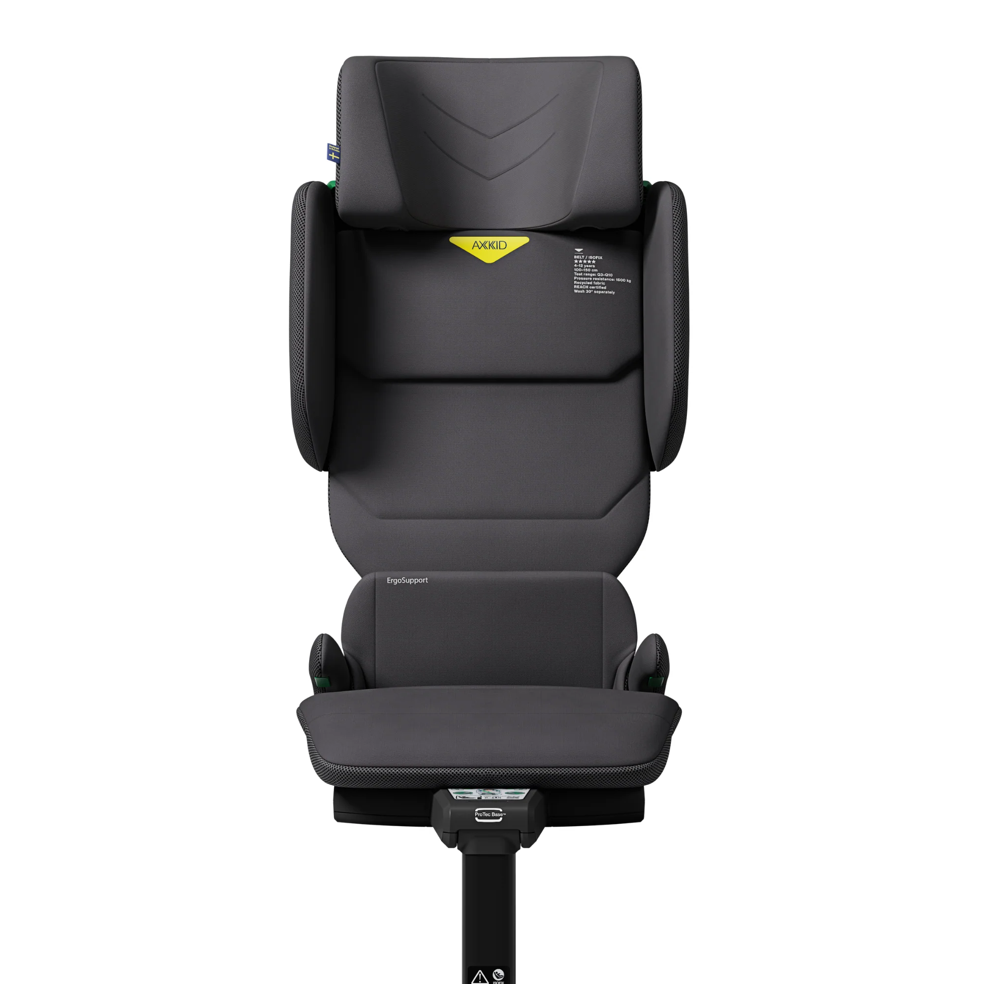 Axkid UP turvatool 100–150 cm + Axkid Up jalatugi, Arctic Mist Grey - Image 7