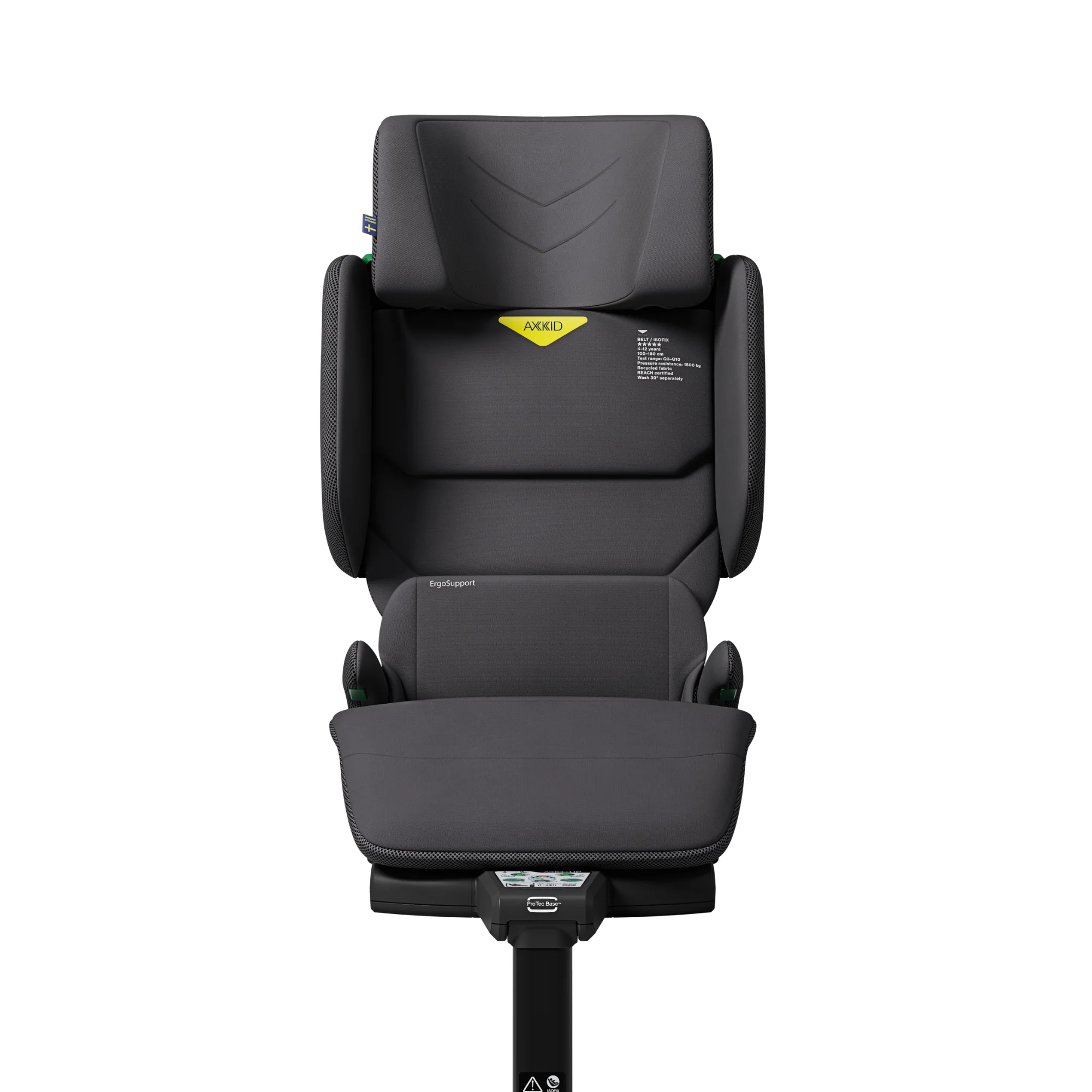 Axkid UP turvatool 100–150 cm + Axkid Up jalatugi, Arctic Mist Grey - Image 6