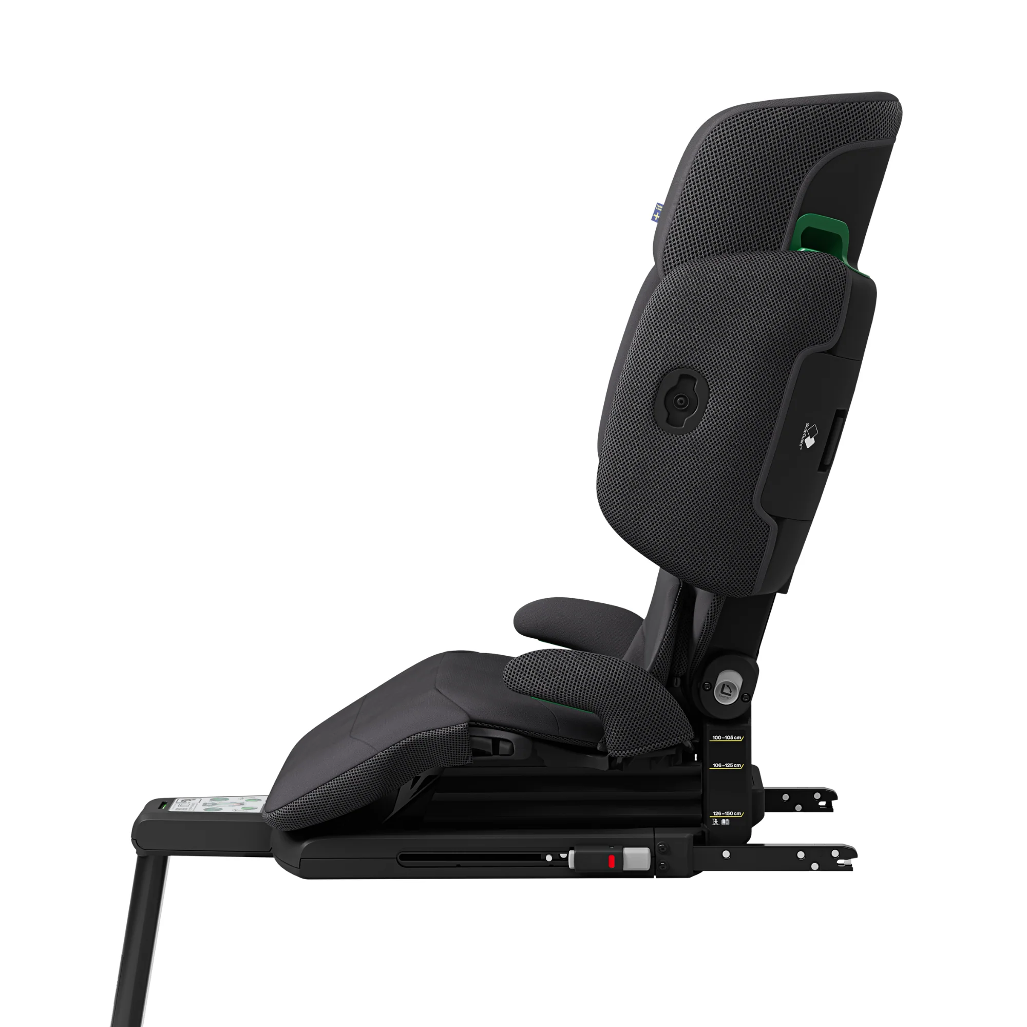 Axkid UP turvatool 100–150 cm + Axkid Up jalatugi, Arctic Mist Grey - Image 9