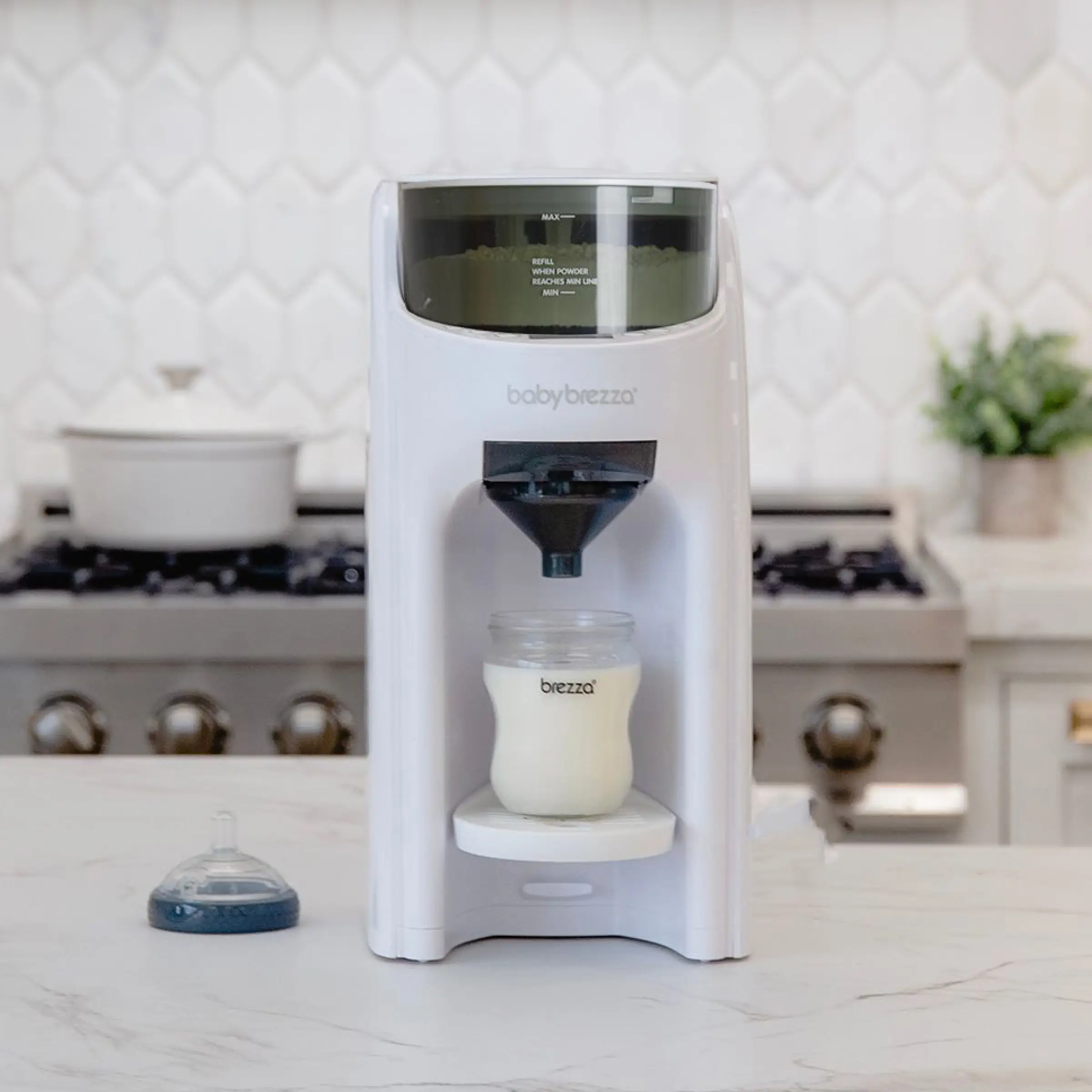 BabyBrezza Formula Pro Advanced piimasegu valmistaja, White/White - Image 7