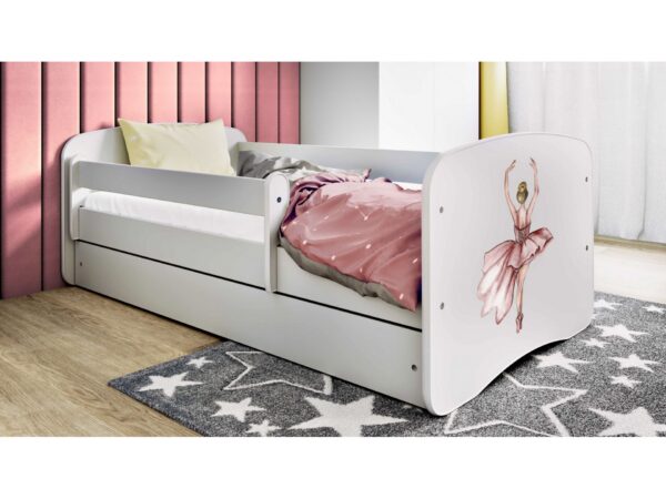 Lastevoodi Balerina voodikastiga 80×160 - Image 4