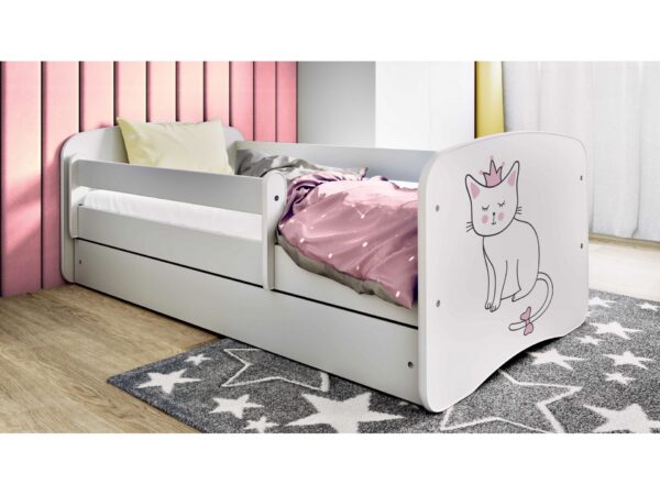 Lastevoodi Kitten voodikastiga 80×160 - Image 4